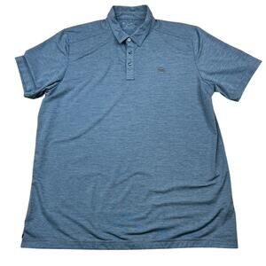 TravisMathew Blue Performance Polo Shirt Men’s XL Short Sleeve Golf Casual